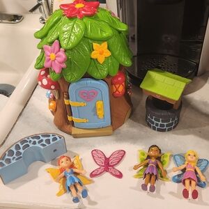 Lakeshore Learning Whimsical Fairy House Playset with Dolls